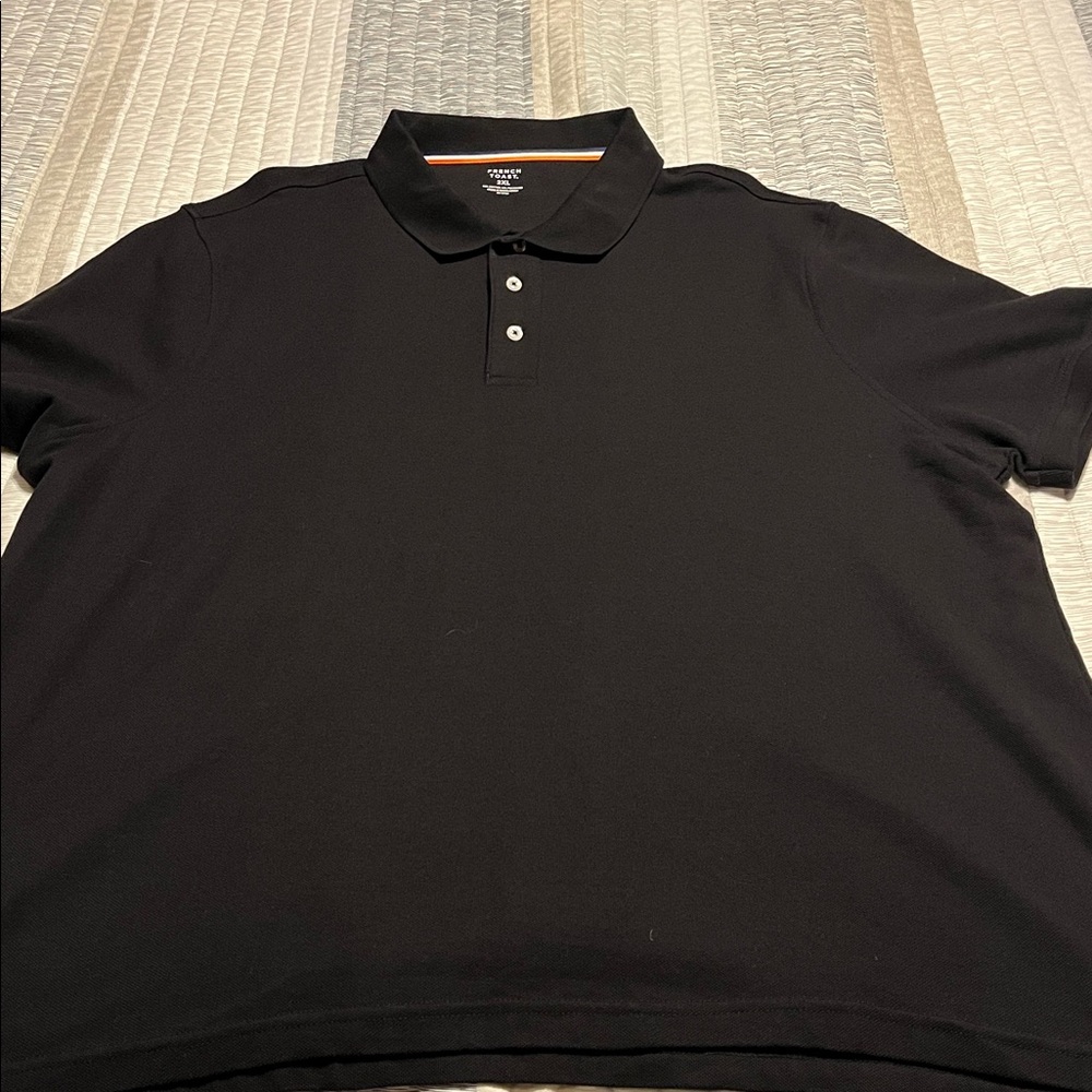 French Toast Men's Classic Black Polo Shirt